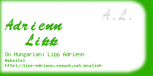 adrienn lipp business card